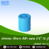 ฝาครอบเจ๊ทยาว 2 รู ขนาดฝาครอบ 1/2 นิ้ว แพ็ค 10 ตัว
