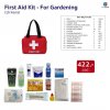 HIGRIMM FIRST AID KIT FOR GARDENING ( 15 ITEMS ) ( RED )