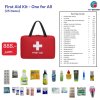 ชุดปฐมพยาบาล รุ่นONE FOR ALL( 25 รายการ )( สีแดง ) ชุดปฐมพยาบาล รุ่นONE FOR ALL( 25 รายการ )( สีแดง )