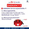 EMERGENCY BAG ( SIZE 14"X 9"X 9" ) (RED)