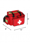 EMERGENCY KIT - FOR SPORT DAY ( 33 ITEM ) ( RED )