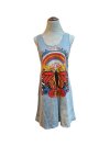 No Time Dress Yoga Butterfly Motif Thailand Cotton M