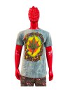 notime Men yoga tshirts Weed Ganja make in thailand