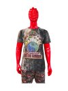 Men t shirt Magic Mushrooms Psy No Time Cotton Thai M-L