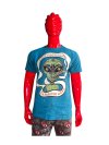 Yoga men T shirt No time brand  Alien 100% cotton M L