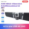 AVER VB342+ ลำโพงซาวด์บาร์ สำหรับวีดิโอคอนเฟอร์เรนซ์ 4K