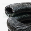 ท่อผ้าใบสีดำ Fabric Flexible Air Duct Hose