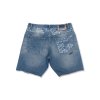 Pre-Indigoskin Washed Denim Shorts “Nippon Siam” Destroyer