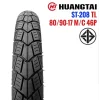 HUANGTAI ยางนอก ST-208 TL ไม่ต้องใช้ยางใน ขนาด 80/90-17 M/C 46P (ราคา 1 เส้น) - สินค้าสต็อกพร้อมส่ง