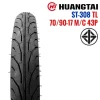 HUANGTAI ยางนอก ST-308 TL ไม่ต้องใช้ยางใน ขนาด 70/90-17 M/C (ราคา 1 เส้น) - สต๊อกพร้อมส่ง