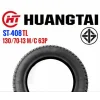 HUANGTAI ยางนอก ST-408 TL ไม่ต้องใช้ยางใน ขนาด 130/70-13 M/C 57P (ราคา 1 เส้น) - สินค้าสต็อกพร้อมส่ง