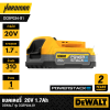 DEWALT DCBP034-B1 POWERSTACK 20V Max 1.7Ah Rechargeable Battery