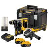 DEWALT 20V Combo Kit: Rotary Hammer DCH273 & Cordless Grinder DCG4051 (Model DCK2751P2TA-B1)