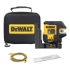 เลเซอร์วัดระดับ 5 จุดและเส้นกากบาทแสงสีเขียว DEWALT รุ่น DCLE14251GB-XJ