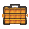 กล่องฝาใสแบบเก็บชิ้นส่วนขนาดเล็ก 12 ช่อง DEWALT รุ่น DWST14121