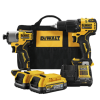 ชุดสว่านกระแทกและไขขวงกระแทก DEWALT รุ่น DCK2214E2-B1 (DCF840+DCD709)