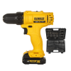 สว่านไร้สาย 10.8V DEWALT  รุ่น DCD700C2A-B1 (พร้อมชุดดอกสว่าน 109 ชิ้น)
