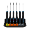 BOSCH 1600A039PM PRO Precision Screwdriver TX/TH/H Set, 6 pcs