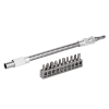 BOSCH 2608522376 screwdriver bit set with flexible metal extension 200 mm 11-piece