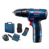 สว่านกระแทรกไร้สาย BOSCH GSB 120 li แบตเตอรี่ 1 ก้อน