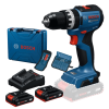 BOSCH PRO PRO GSB18V-52 Cordless Impact Drill/Drivers (2 battery)