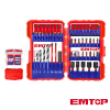 EMTOP ESBT04501 Drill and Screwdriver Bit Set