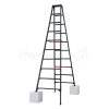 HASEGAWA RYRB-30 Black 10-Step Folding Ladder