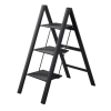 บันไดอะลูมิเนียมบันไดพับ 3 ขั้น HASEGAWA รุ่น SJ-3d(ฺBK) (สีดำ)