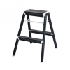 บันไดอะลูมิเนียม เก้าอี้สตูล 2 ขั้น HASEGAWA รุ่น SK2.0-06BK (สีดำ)