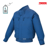 MAKITA DFJ310ZL Wireless Fan Jacket 12/18V Size L for Welding and Grinding  (Exclude Battery and Charger)