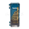 Makita D-72833 HSS-TiN Metal Drill Bit Set, 2-8mm (6 Pcs)