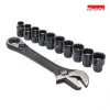 ประแจเลื่อน 3 in 1พร้อมชุดลูกบล็อกMAKITA รุ่น B-65458