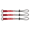 สายเซฟตี้ล็อกเครื่องมือ 4.5 kg.Quick Connect MILWAUKEE รุ่น 48-22-8823A (แพ็ค 3 ชิ้น)