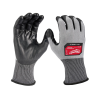 ถุงมือกันบาดเคลือบโพลียูรีเทน SIZE M / L MILWAUKEE รุ่น CUT 3 HIGH DEXTERITY