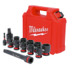 ชุดลูกบล็อกกระแทก 1/2"  MILWAUKEE รุ่น 4932480456 (13 ชิ้น/ชุด)