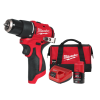สว่านกระแทกไร้สาย M12 REDSTART MILWAUKEE รุ่น M12 BLPDRC-201B