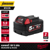 แบตเตอรี่ REDLITHIUM™ 18V 5.0Ah MILWAUKEE รุ่น M18 B5