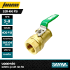 SANWA DZR Brass Ball Valve 400 PSI, 1/4"–1"