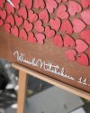 3D Heart Tree Guest book ป้ายต้นไม้หัวใจลงนาม 3D