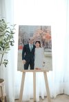 Premium Photo Canvas  ภาพพิมพ์แคนวาสงานแต่ง