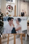 Premium Photo Canvas  ภาพพิมพ์แคนวาสงานแต่ง