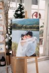 Premium Photo Canvas  ภาพพิมพ์แคนวาสงานแต่ง