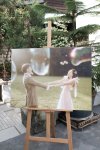 Premium Photo Canvas  ภาพพิมพ์แคนวาสงานแต่ง