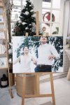 Premium Photo Canvas  ภาพพิมพ์แคนวาสงานแต่ง