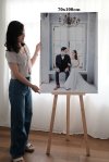 Premium Photo Canvas  ภาพพิมพ์แคนวาสงานแต่ง