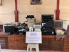 Donating computer equipment to Chaimongkol Temple, Samut Prakan Province.