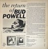 [ แผ่นเสียง Vinyl LP ] Artist : Bud Powell  Album :  The Return Of Bud Powell