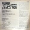 [ แผ่นเสียง Vinyl LP ] Artist : Louis Armstrong And His All-Stars Album :  Complete Town Hall Concert