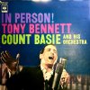 [ แผ่นเสียง Vinyl LP ] Artist : Tony Bennett With Count Basie And His Orchestra Album :   In Person!