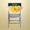 พวงหรีดเก้าอี้ ARAN สีครีม